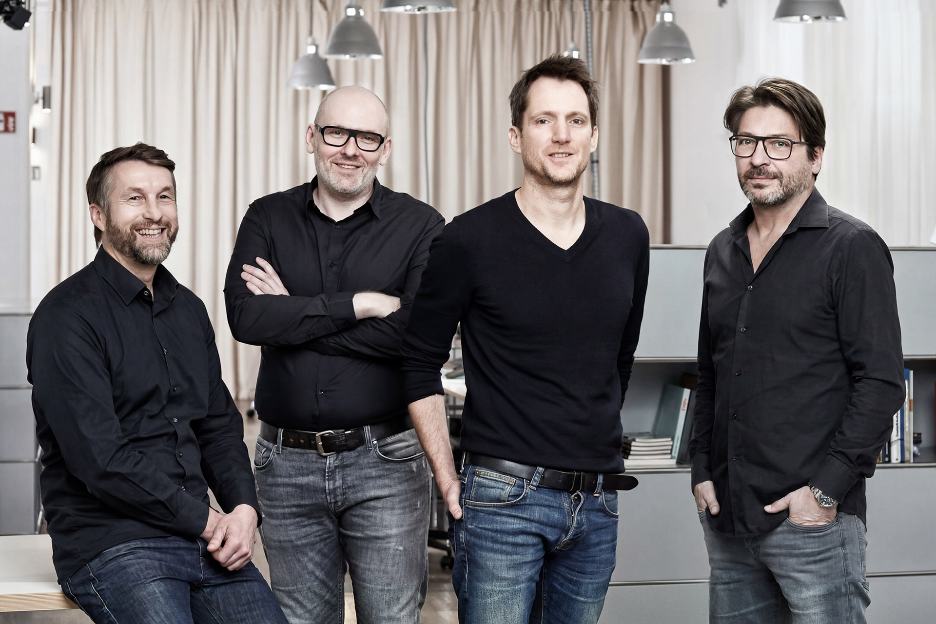 Gruppenfoto der Gründer der pixellab. GmbH